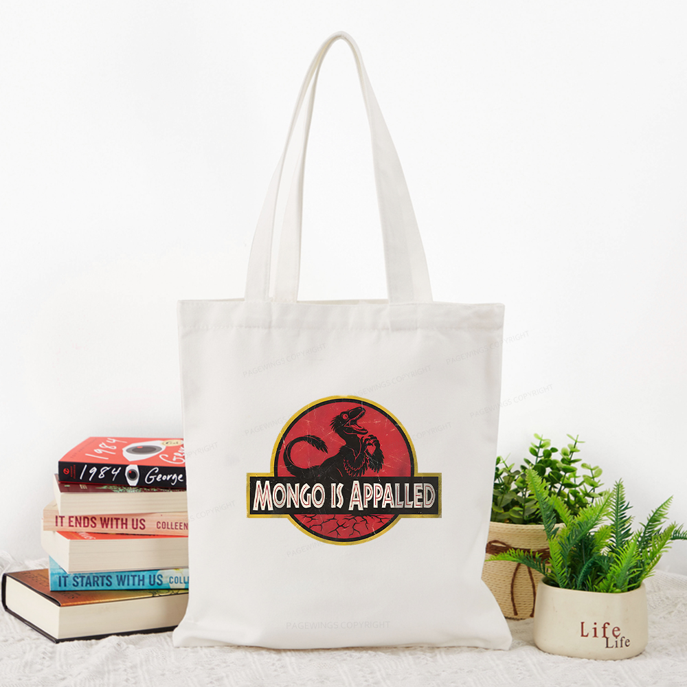 Pagewings Mongo Is Appalled Tote Bag