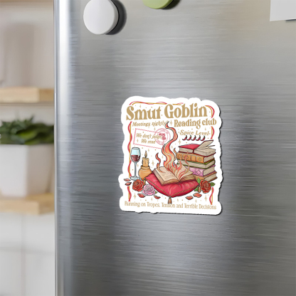 Pagewings Smut Goblin Dark Romance Fridge Magnet
