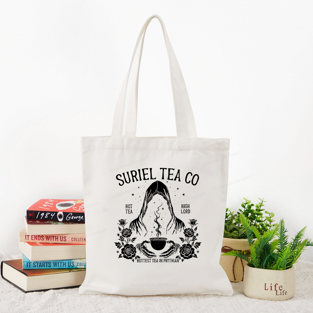 Pagewings Fantasy Reader Tote Bag