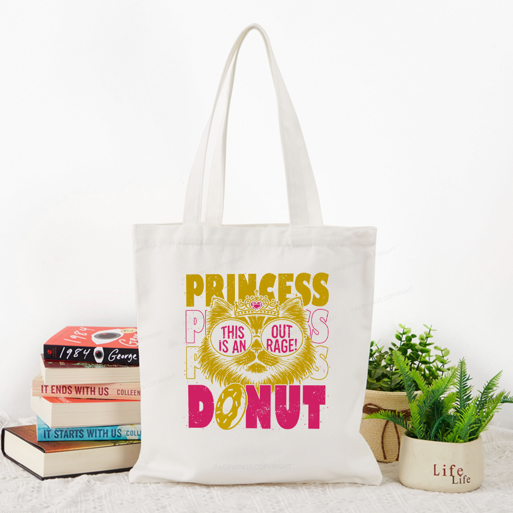 Pagewings This Is An Outrage Tote Bag