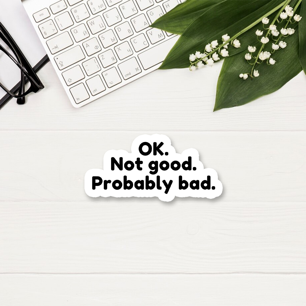 Pagewings Ok Not Good Probably Bad Sticker