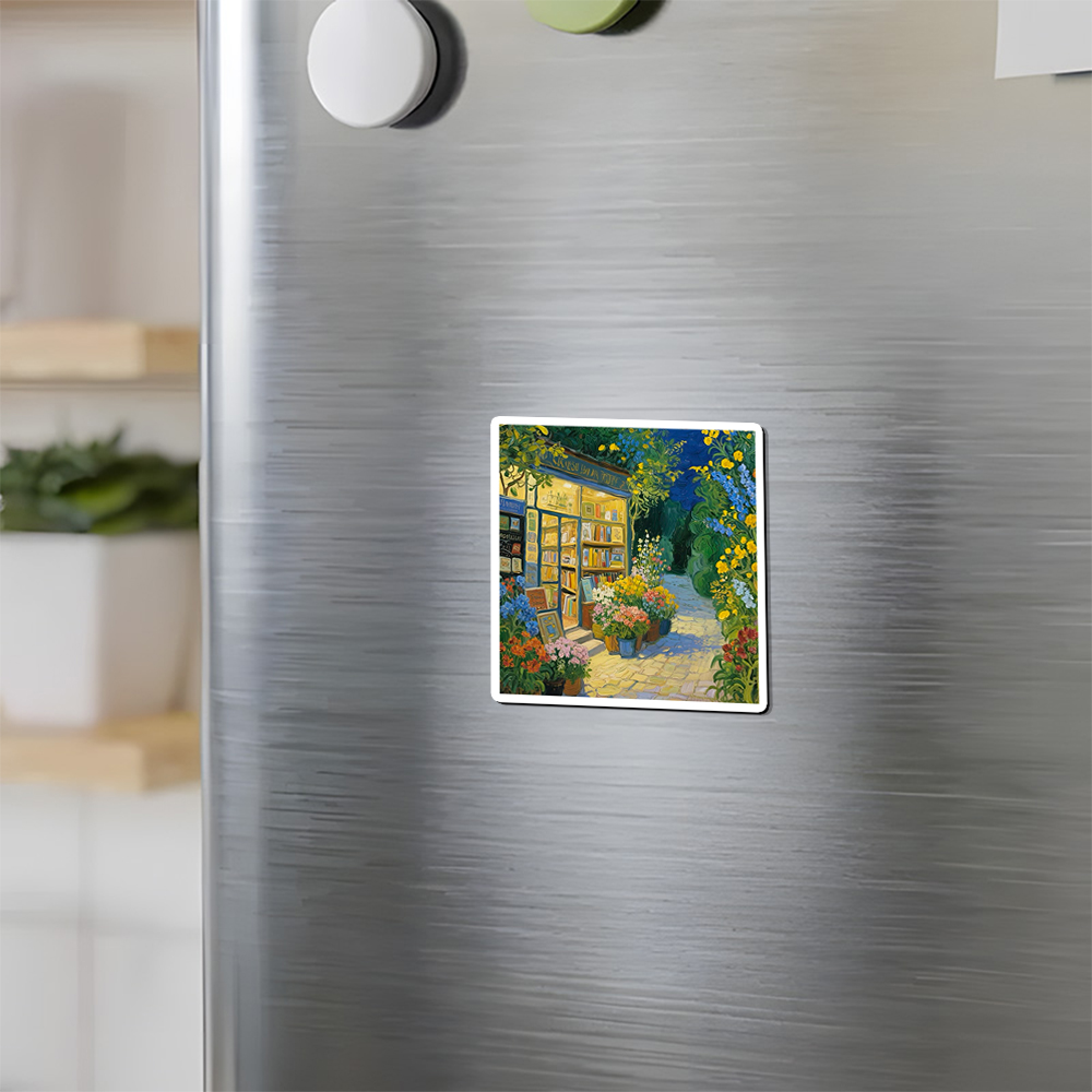 Pagewings Bookshop Fridge Magnet