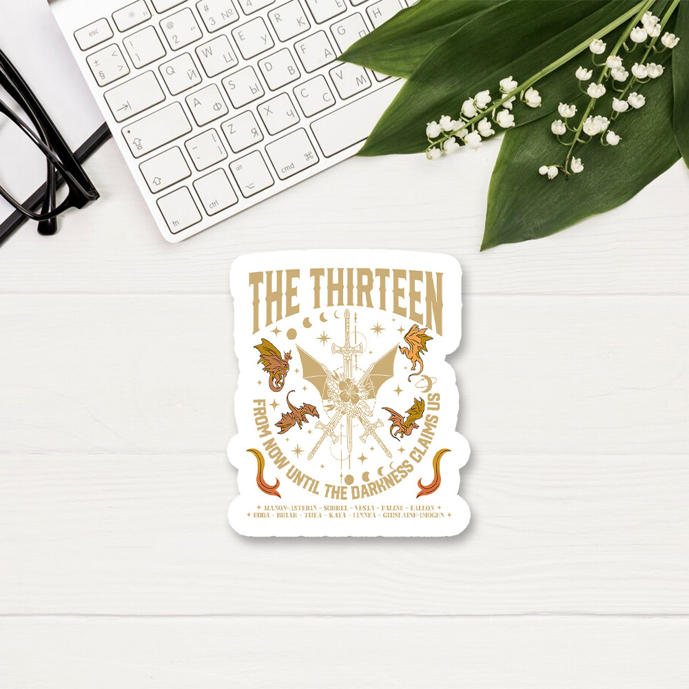 Pagewings The Thirteen Sticker