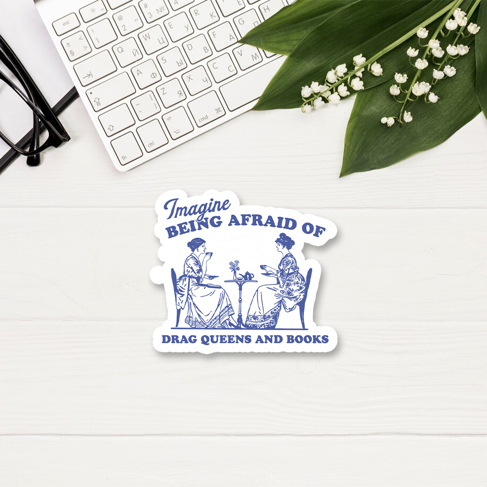 Pagewings Drag Queens Sticker