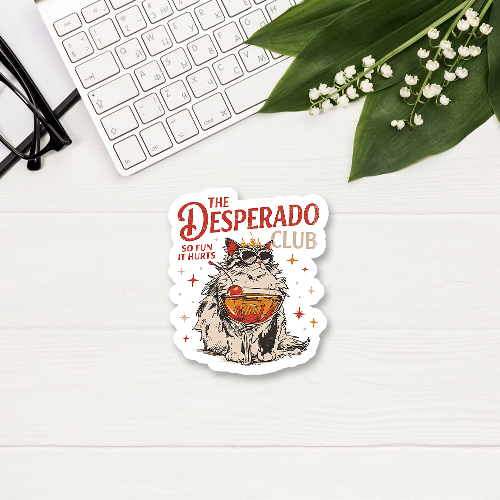 Pagewings Desperado Club Sticker