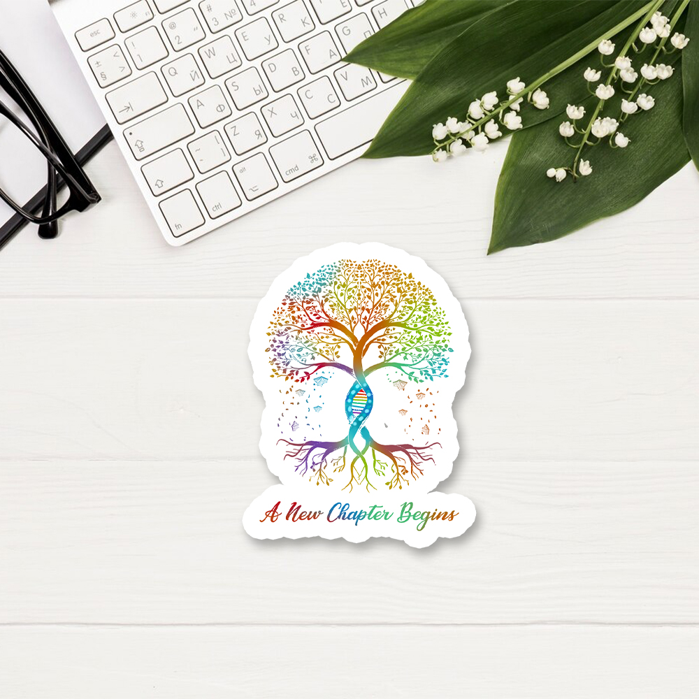 Pagewings A New Chapter Begins Sticker