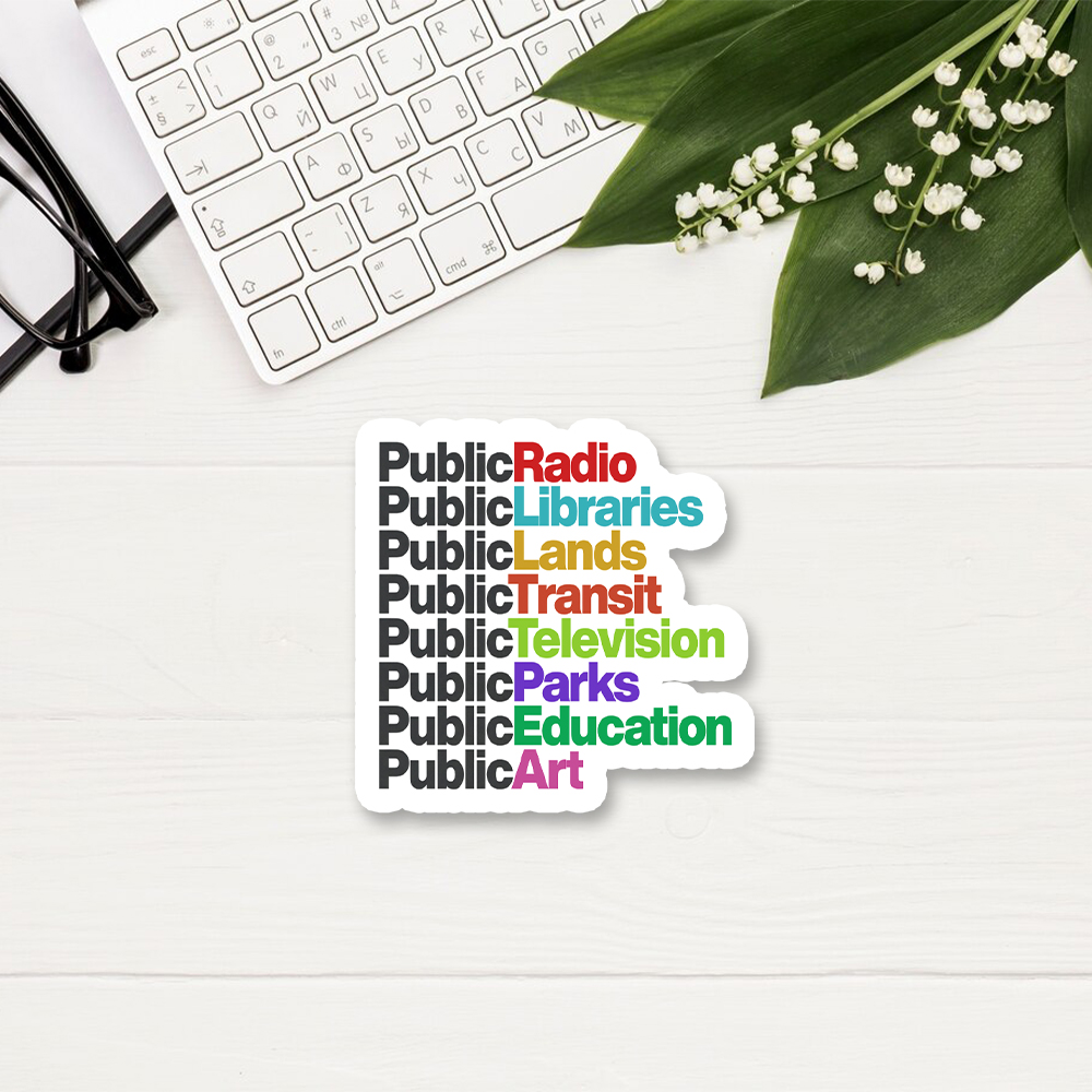 Pagewings Public Libraries Sticker