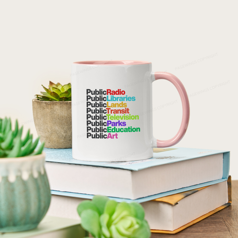 Pagewings Public Libraries Mug