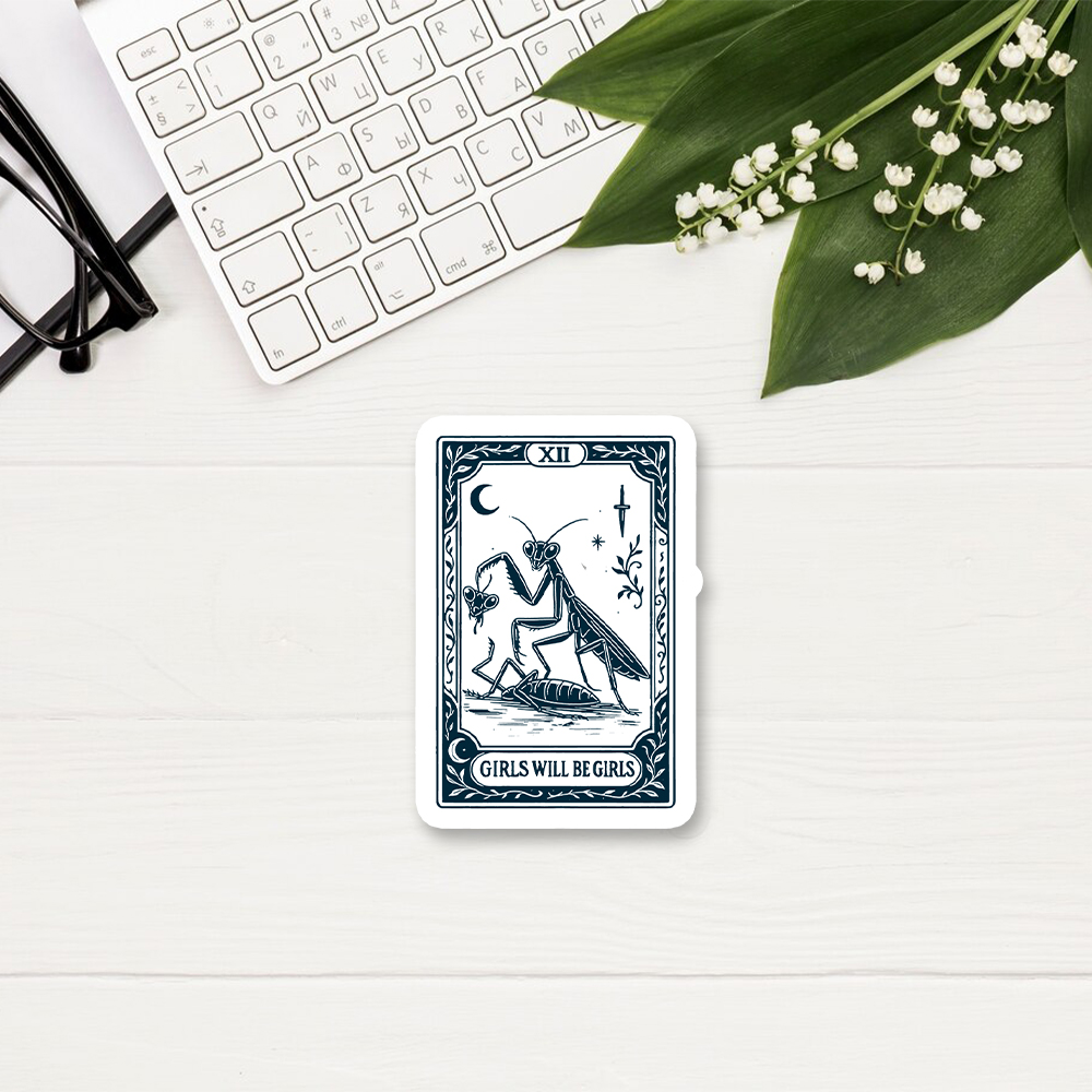 Pagewings Girls Will Be Girls Sticker