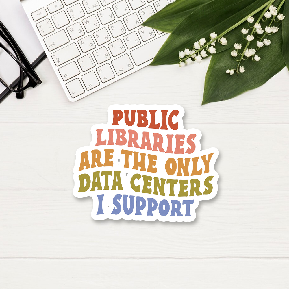 Pagewings Public Libraries Sticker
