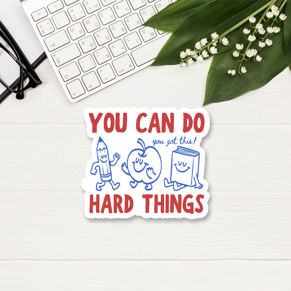 Pagewings You Can Do Hard Things Sticker