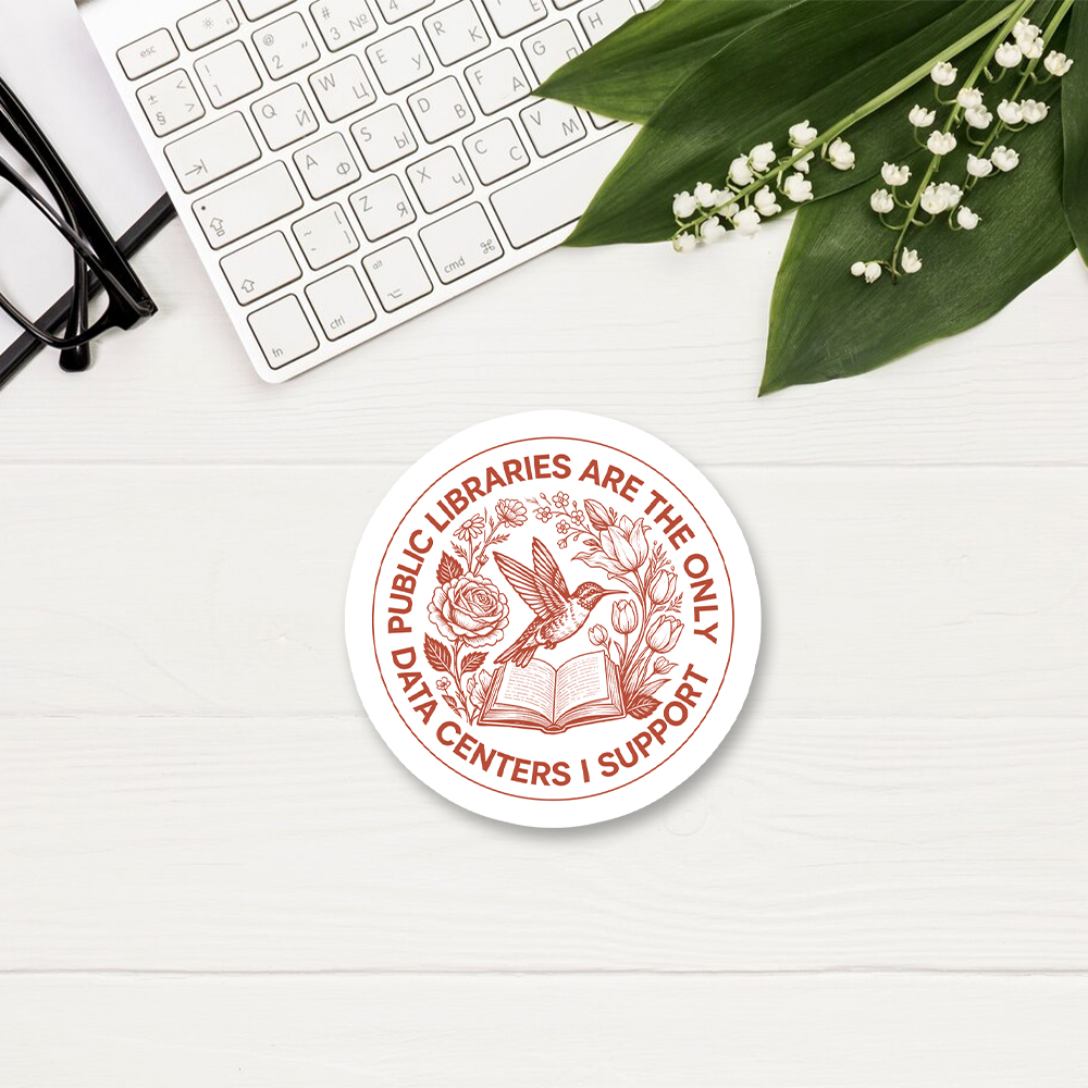 Pagewings Public Libraries Sticker