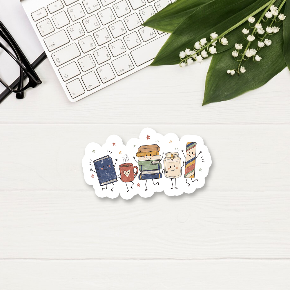 Pagewings Book Lover Sticker