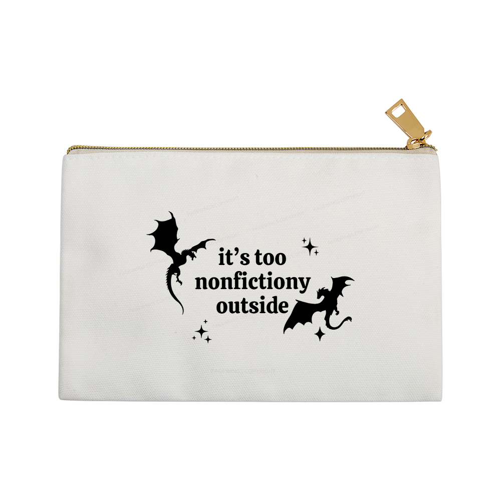 Pagewings It’s Too Nonfictiony Outside Pouch