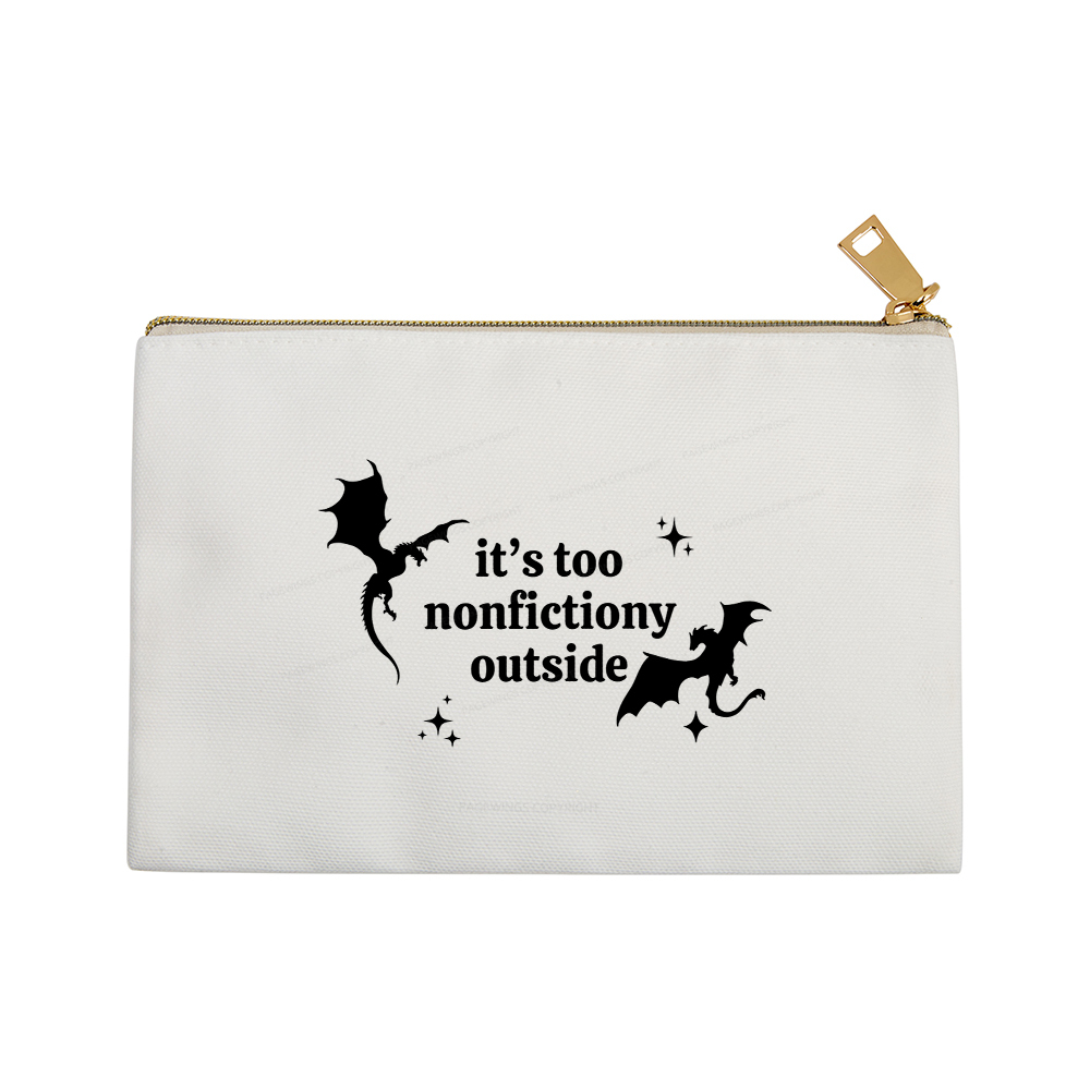Pagewings It’s Too Nonfictiony Outside Pouch