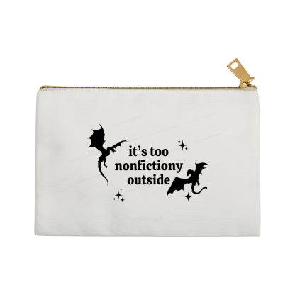 Pagewings It’s Too Nonfictiony Outside Pouch