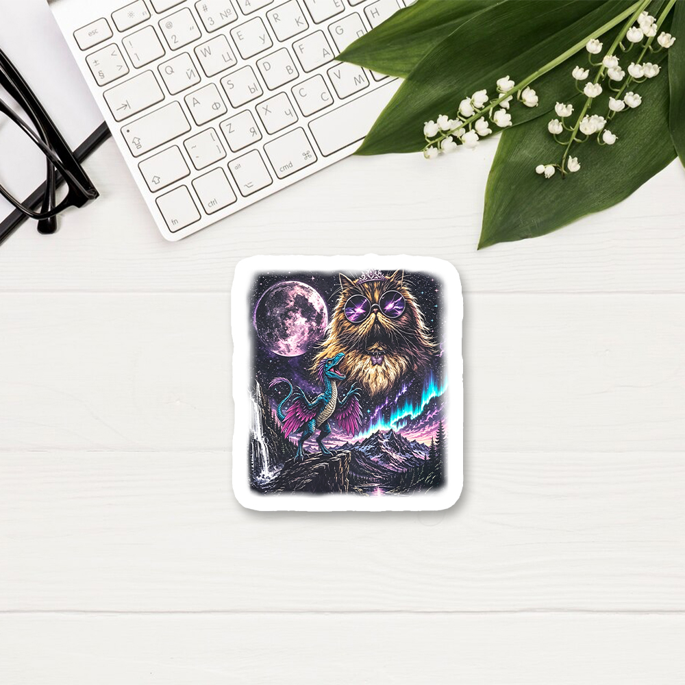 Pagewings Sci Fi Lover Sticker