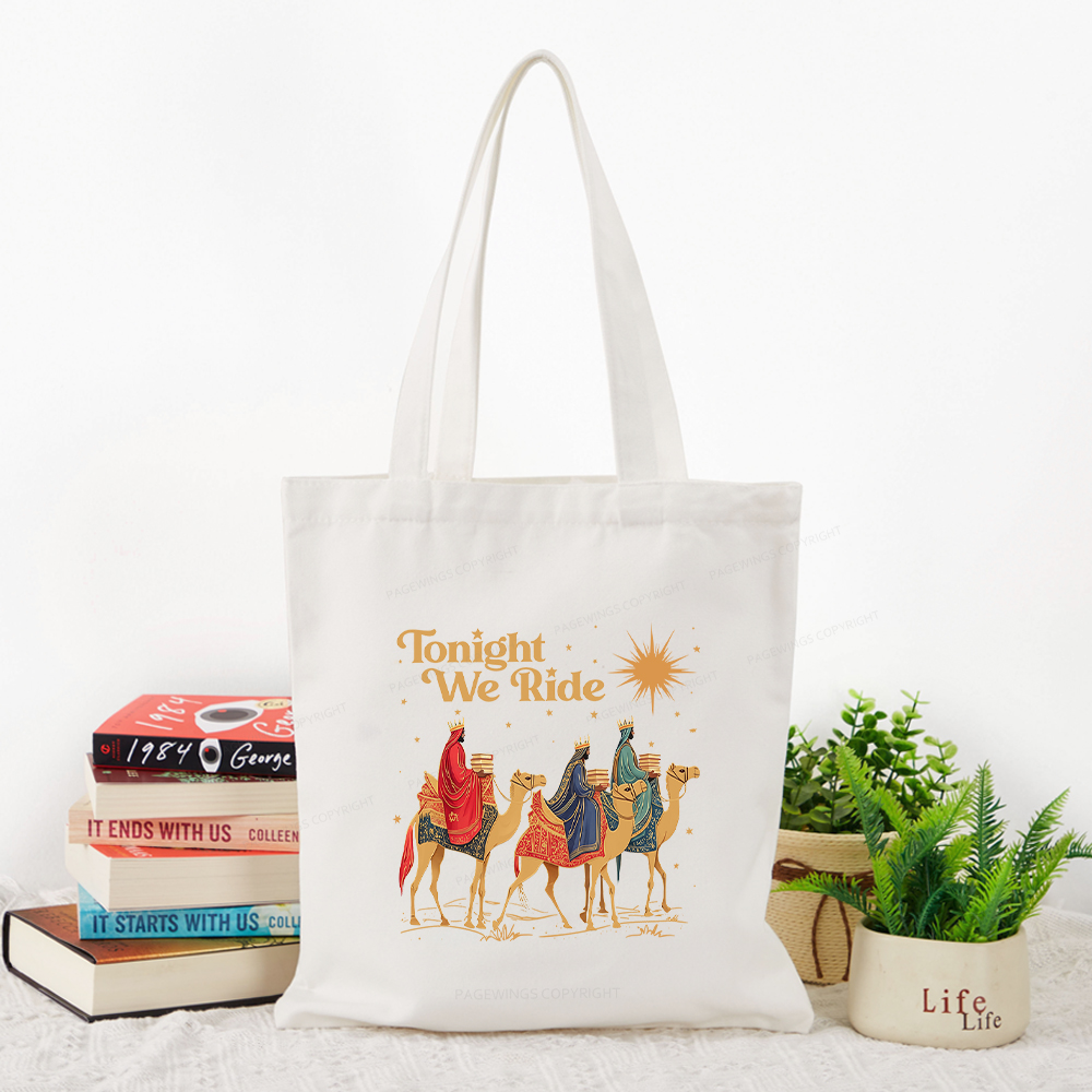 Pagewings Tonight We Ride Tote Bag