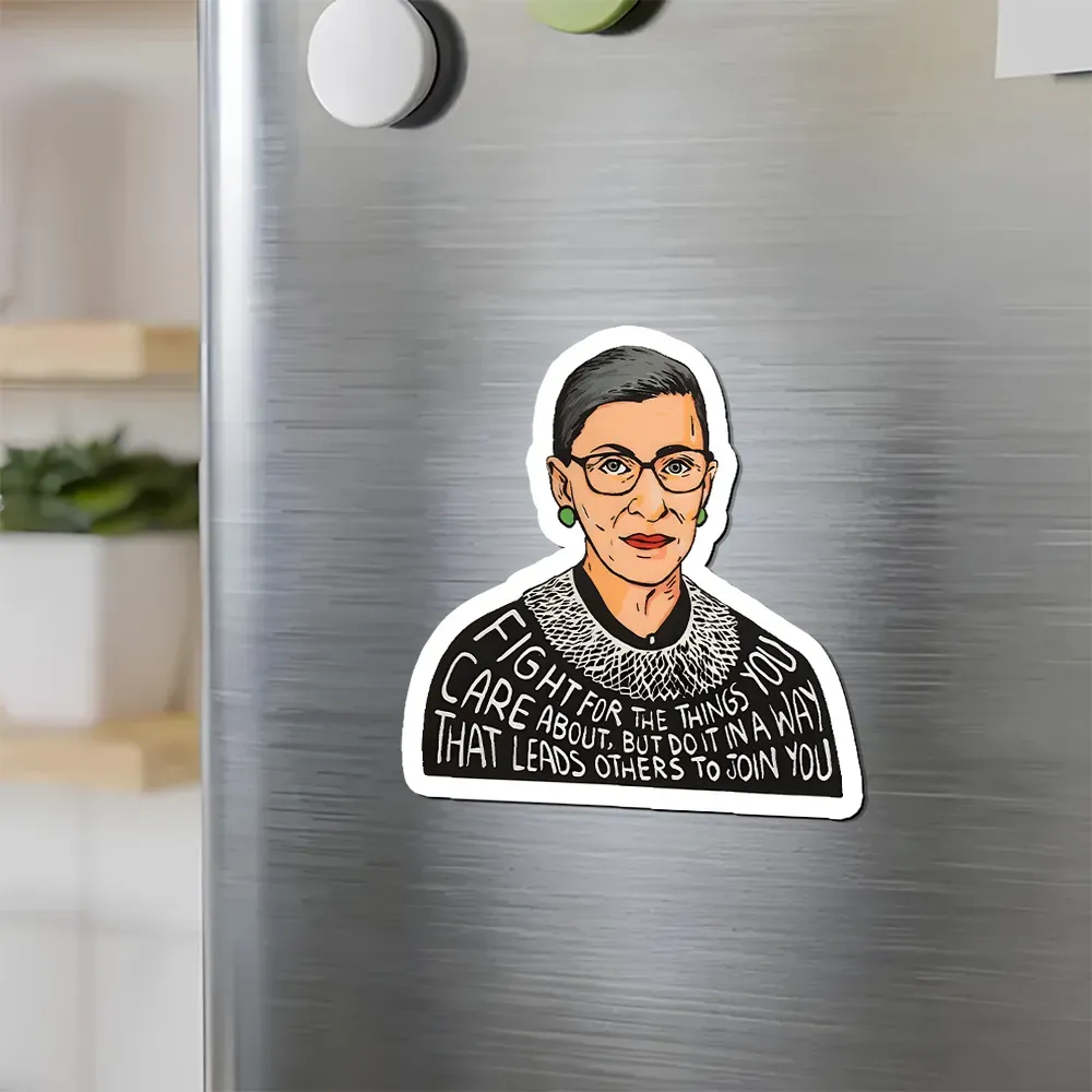 Pagewings Fight For The Things You Care About Fridge Magnet