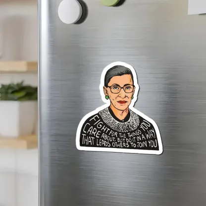 Pagewings Fight For The Things You Care About Fridge Magnet