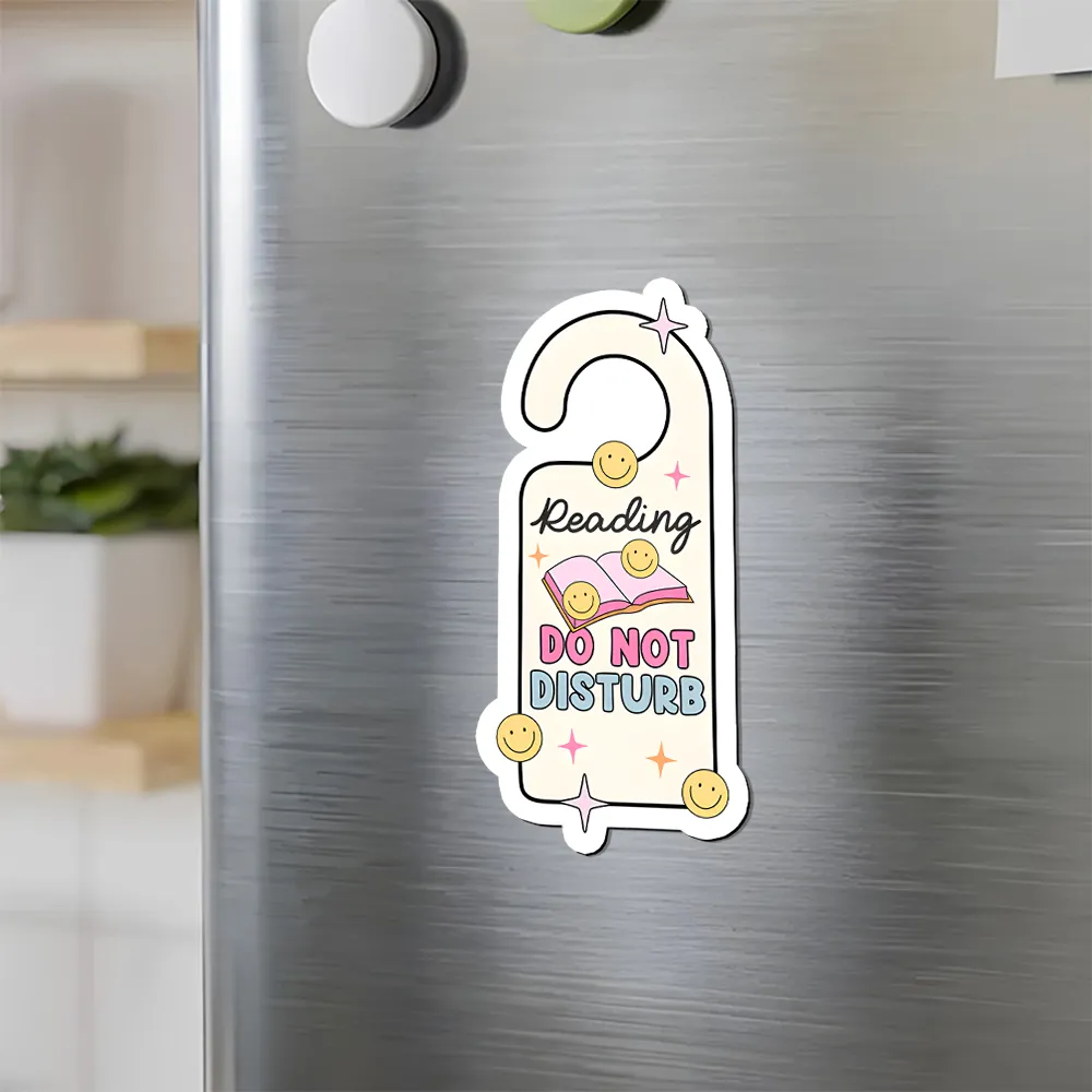 Pagewings Reading Don't Disturb Fridge Magnet