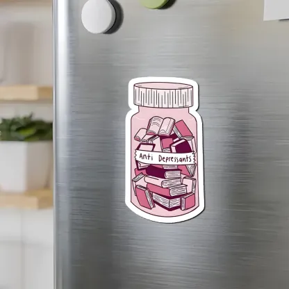 Pagewings Anti Depressants Fridge Magnet