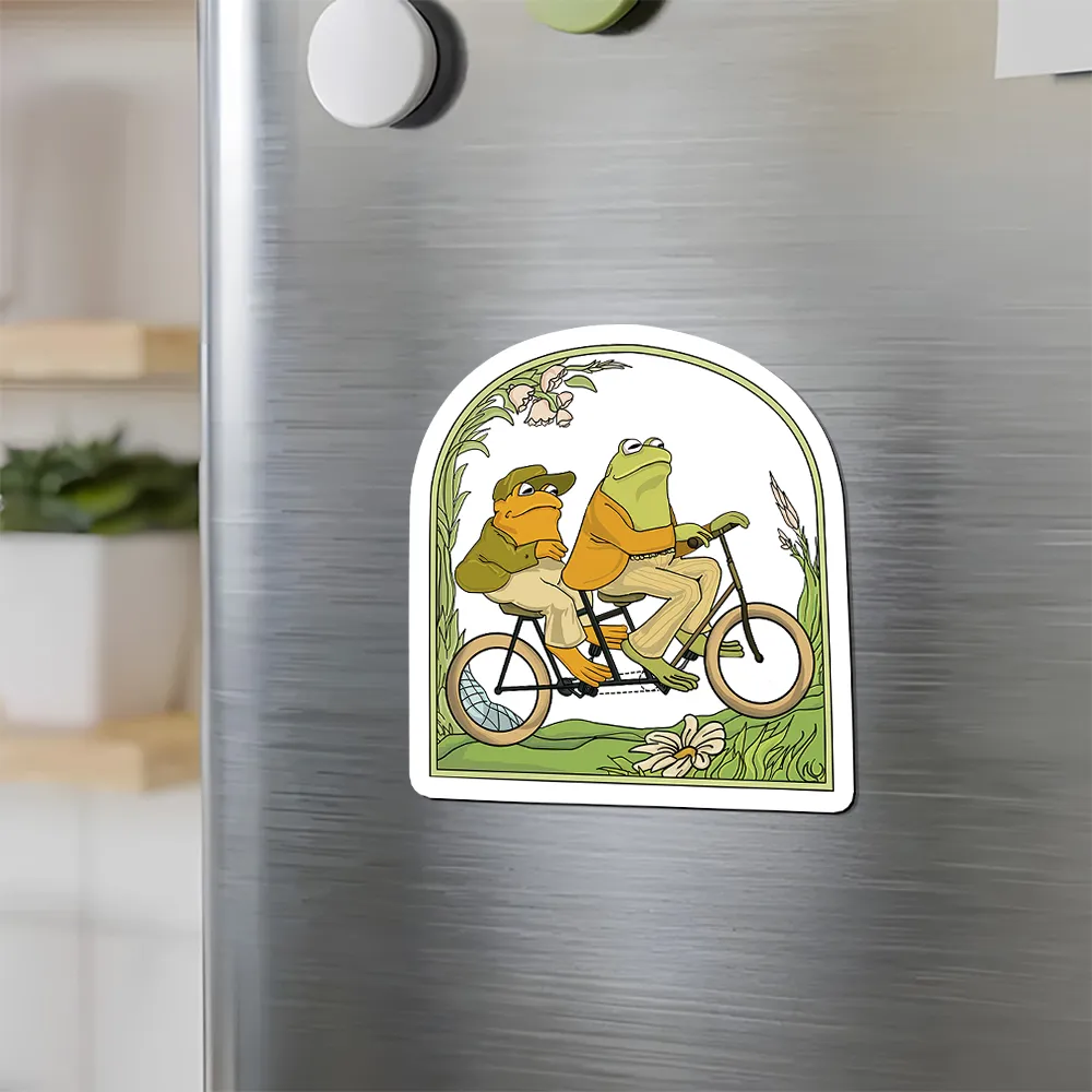 Pagewings Frog And Toad Book Vintage Fridge Magnet