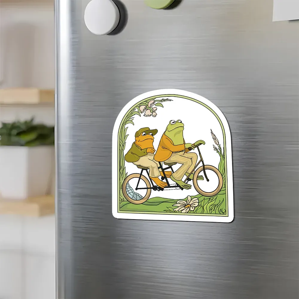 Pagewings Frog And Toad Book Vintage Fridge Magnet