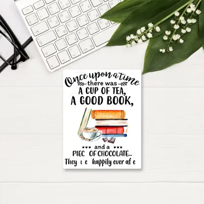Pagewings Books And Chocolate Sticker