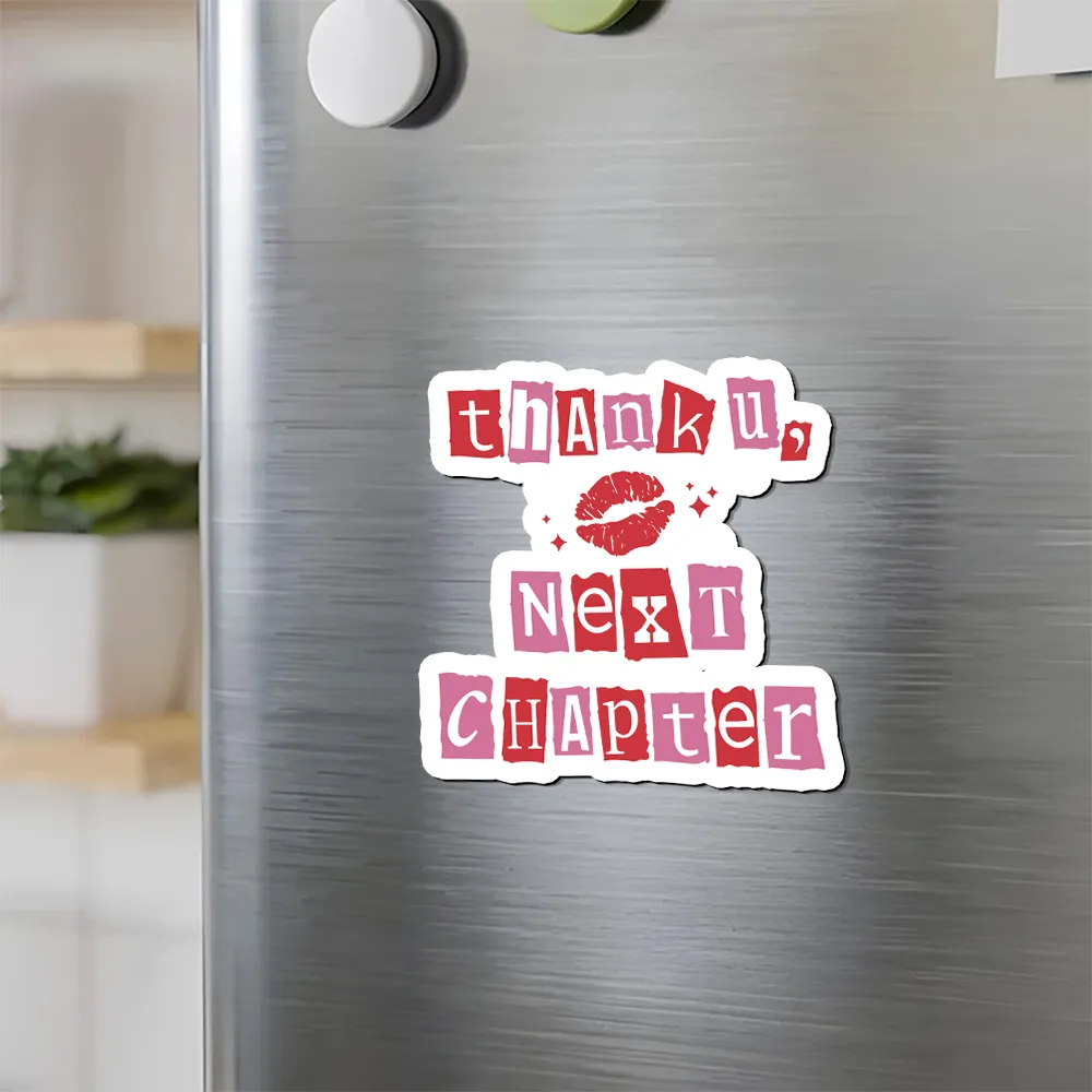 Pagewings Thanku Next Chapter Fridge Magnet