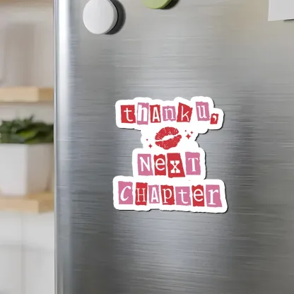 Pagewings Thanku Next Chapter Fridge Magnet