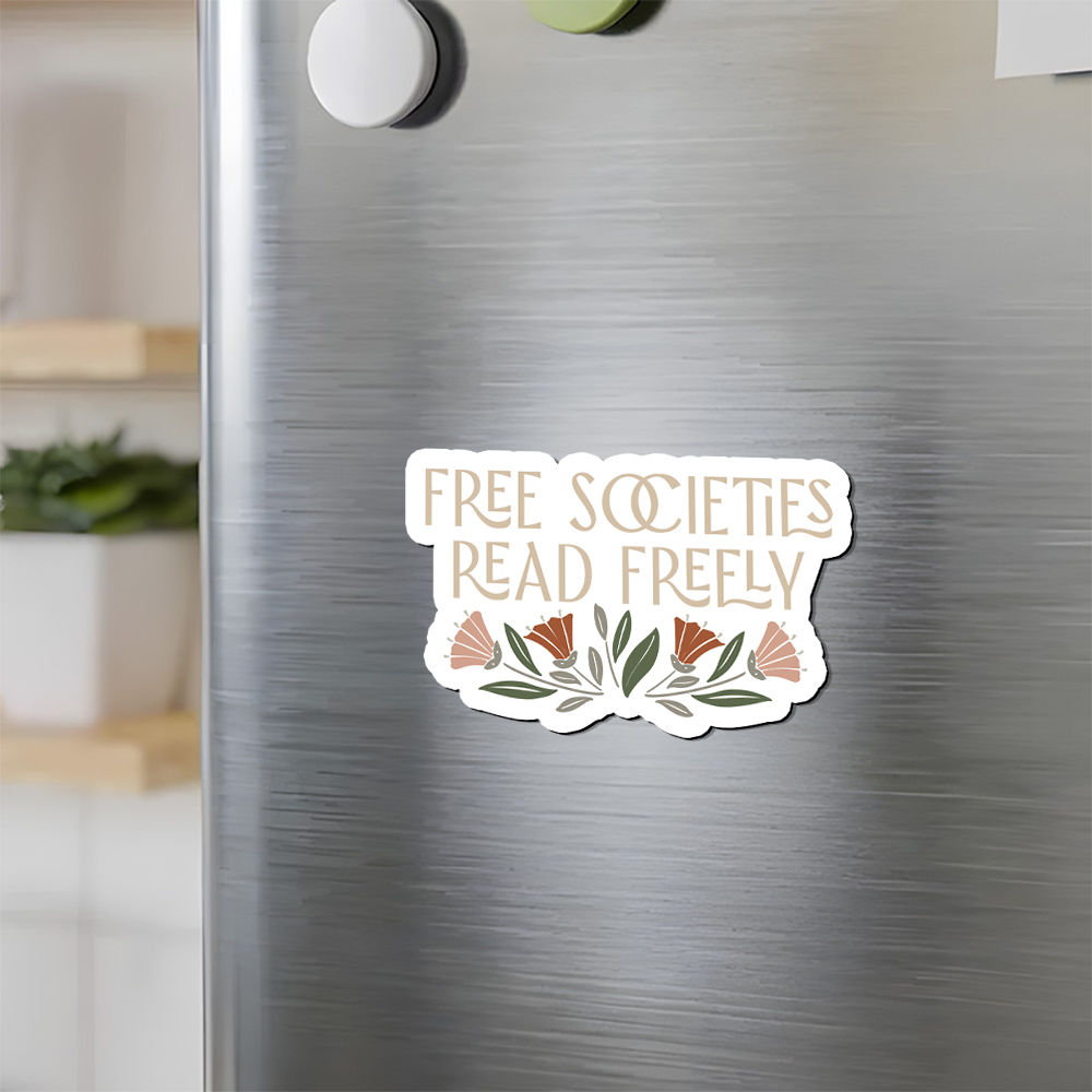 Pagewings Read Freely Fridge Magnet