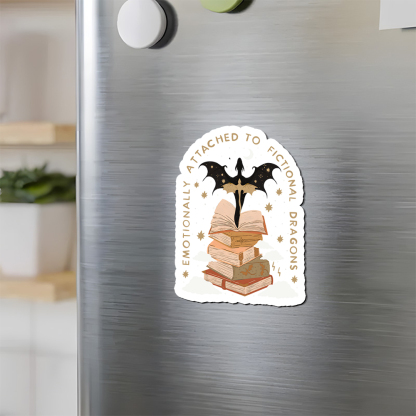 Pagewing Fantasy Romance Reader Gift Romantacy Fridge Magnet