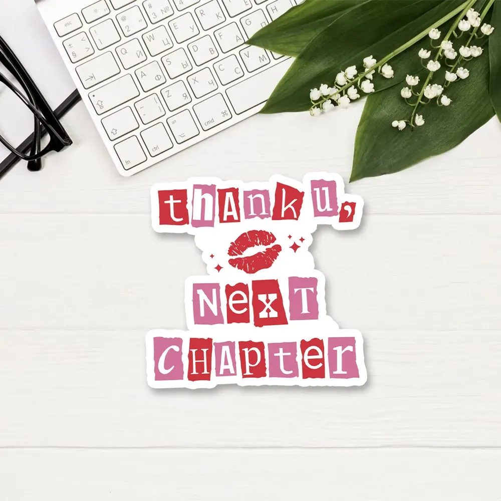 Pagewings Thanku Next Chapter Sticker