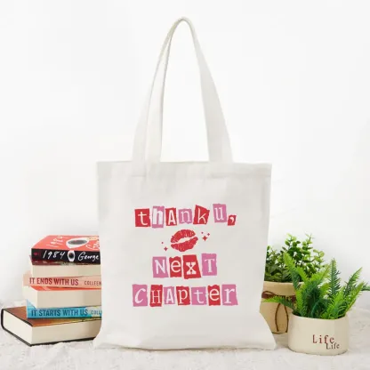 Pagewings Thanku Next Chapter Tote Bag