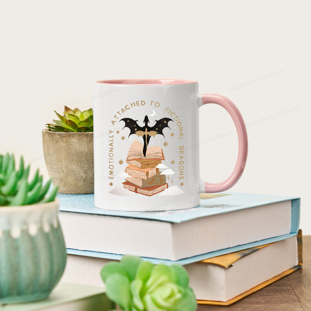 Pagewing Fantasy Romance Reader Gift Romantacy Mug
