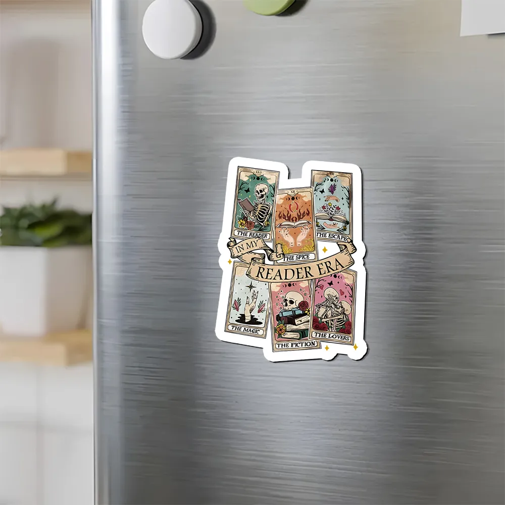 Pagewing Book Lover Gift, Bookish Gift Fridge Magnet