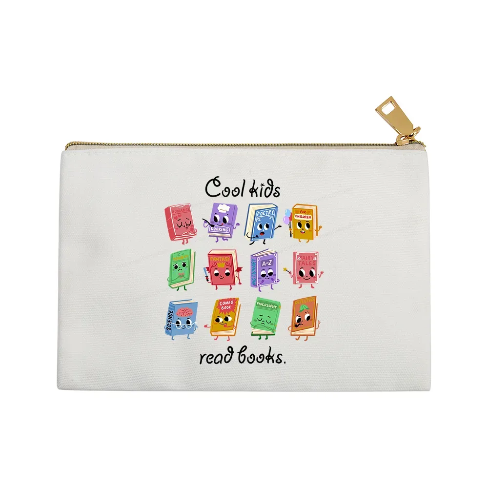 Pagewings School Librarian Shirt, Back To School Shirt Teacher Pouch