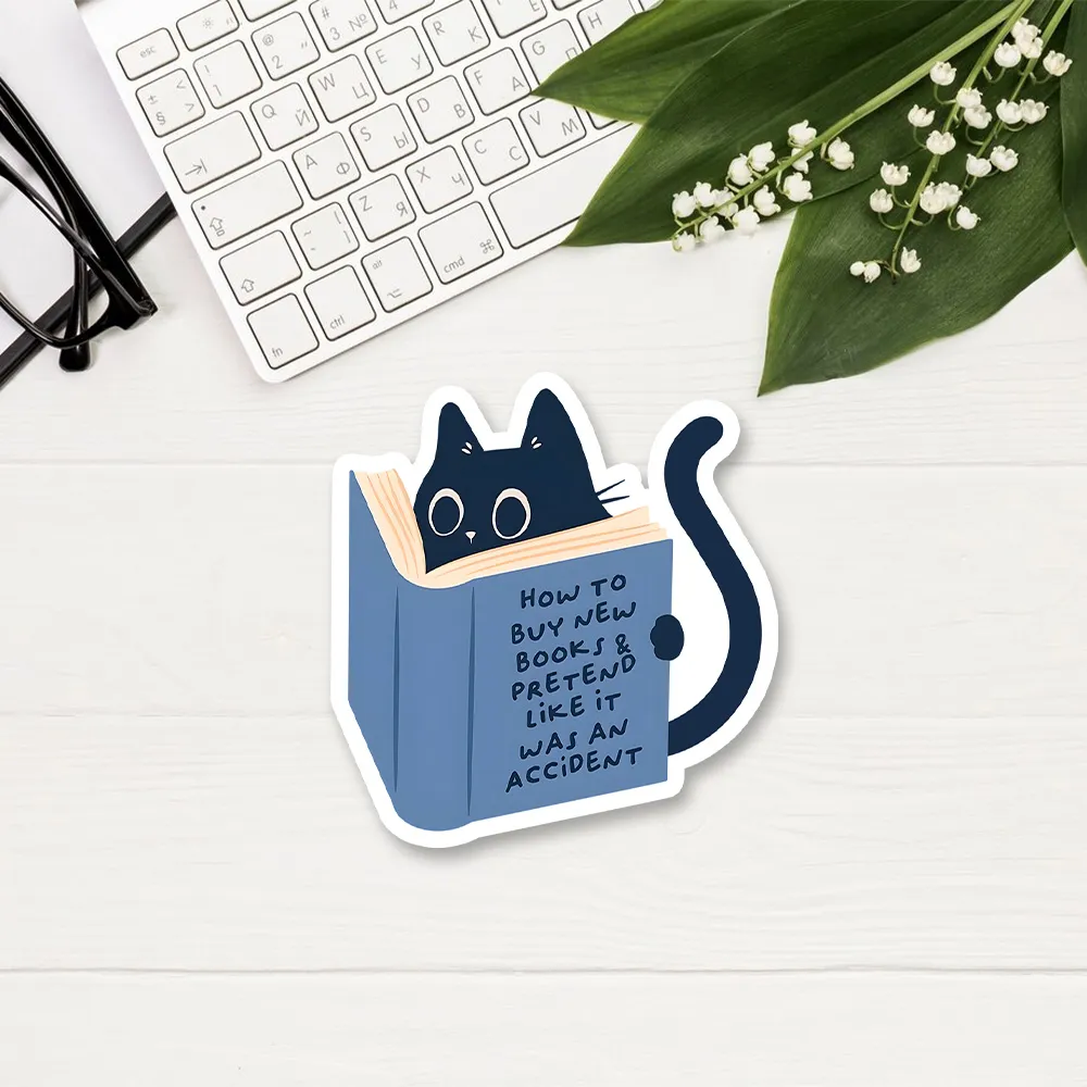 Pagewings How To Buy New Books Sticker