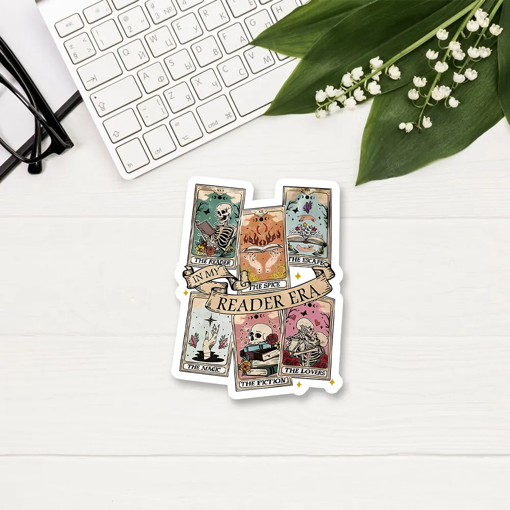 Pagewing Book Lover Gift, Bookish Gift Sticker