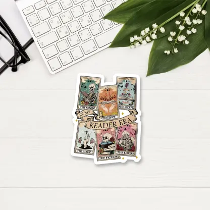 Pagewing Book Lover Gift, Bookish Gift Sticker