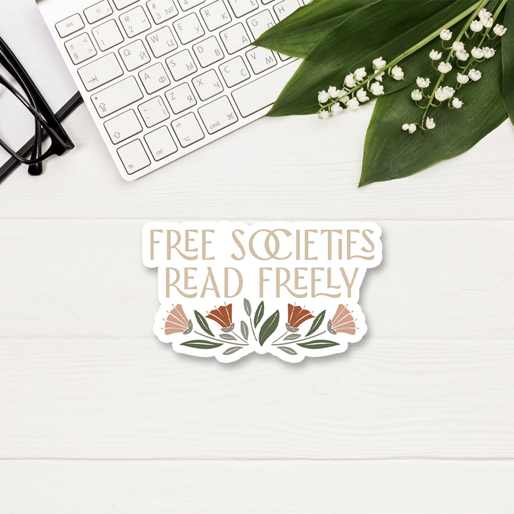 Pagewings Read Freely Sticker