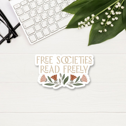 Pagewings Read Freely Sticker