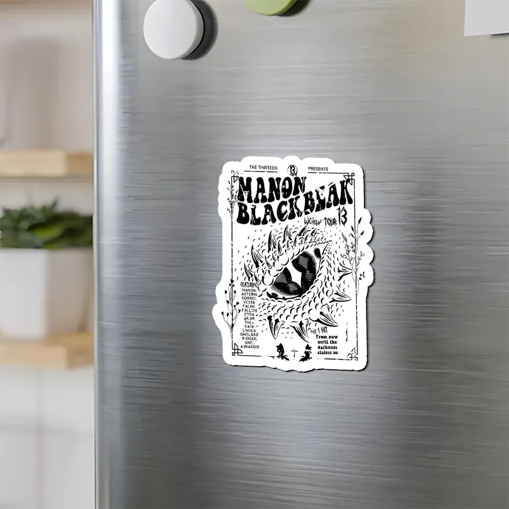 Pagewing ACOTAR Crescent City Rhysand Fridge Magnet