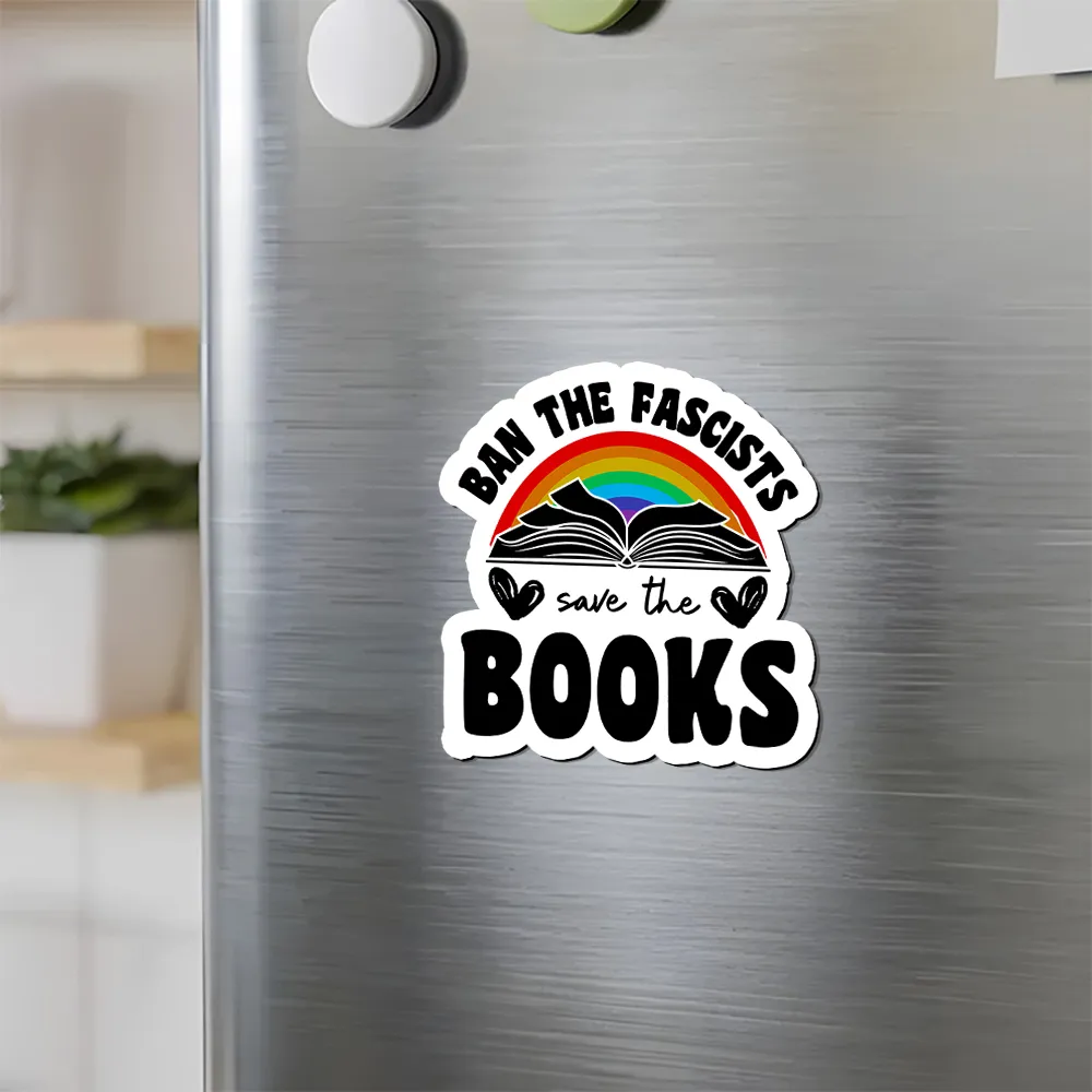 Pagewings Banned Books Fridge Magnet