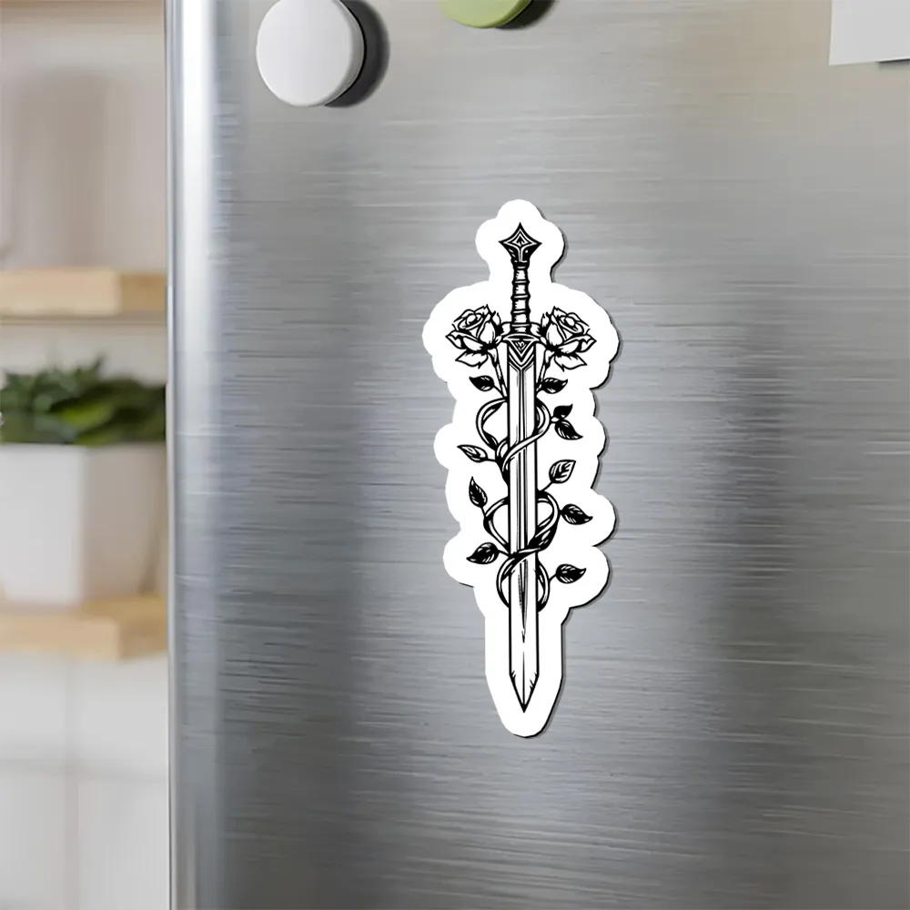 Pagewings Throne of Glass Merch, TOG Shirt, Aelin Galathynius Fridge Magnet