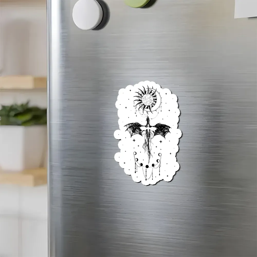 Pagewings Throne of Glass Merch, TOG Shirt, Aelin Galathynius Fridge M