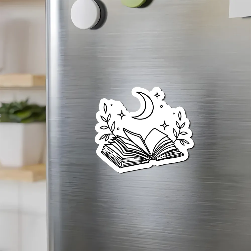 [Copy]Pagewings Comfort Colors Read Books Be Kind Stay Weird Fridge Magnet