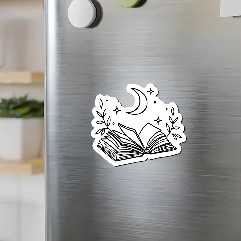 [Copy]Pagewings Comfort Colors Read Books Be Kind Stay Weird Fridge Magnet