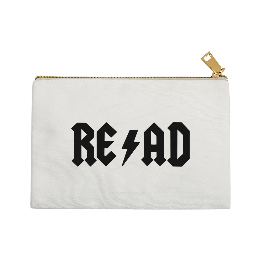 Pagewings Read Back In The Library "Rock And Roll" Pouch